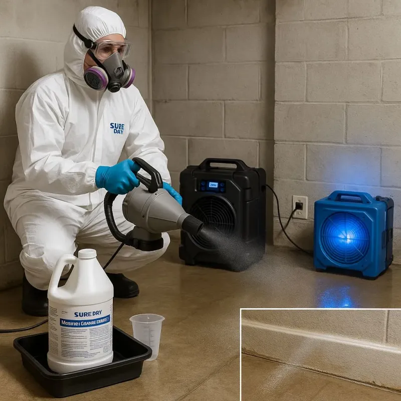 Sanitization and Odor Removal process in Mapleton, UT