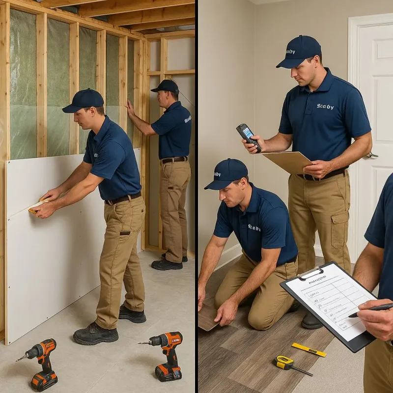 Repairs and Reconstruction process in Mapleton, UT